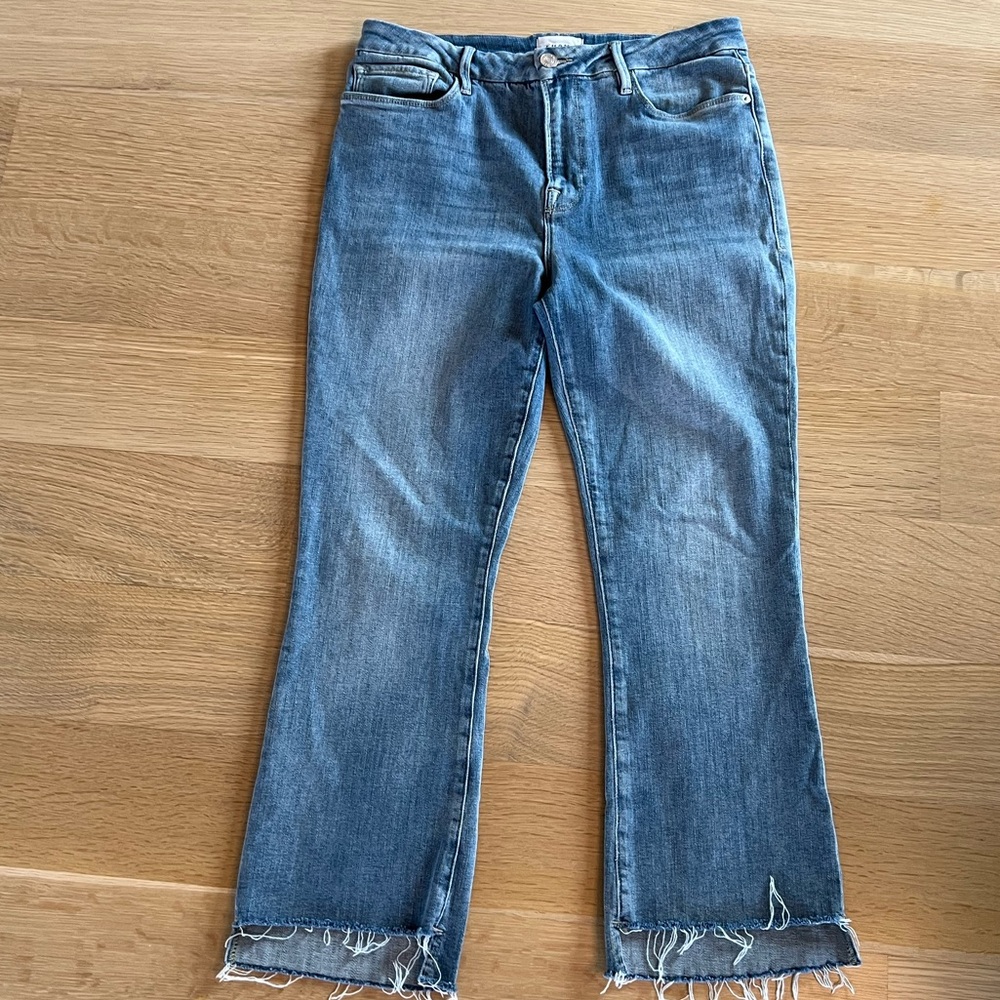 Frame Le Crop Mini Boot Sz 32